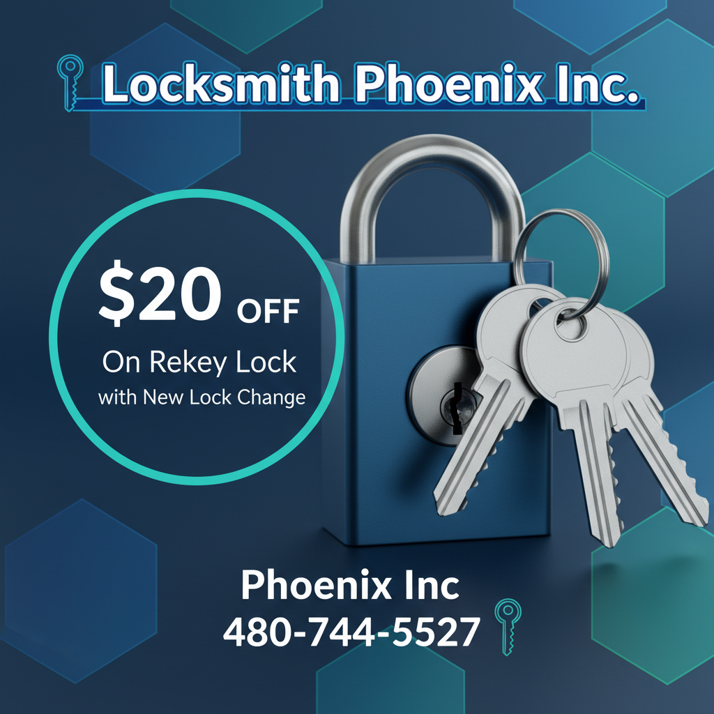 Locksmith Phoenix AZ Special Discount Coupon - Professional Lock Repair Services